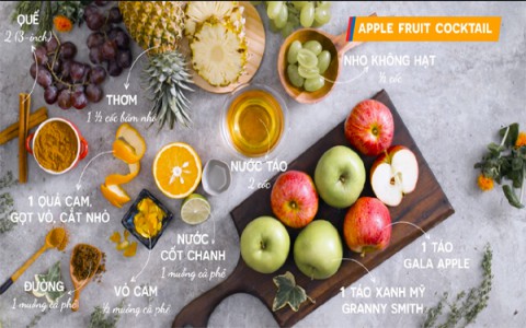 Những món ngon có lợi cho sức khỏe từ táo Washington